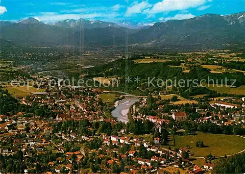 AK / Ansichtskarte Bad Toelz im Isartal Fliegeraufnahme Kat. Bad Toelz