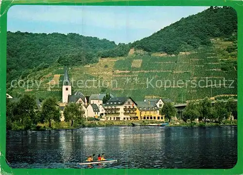 AK / Ansichtskarte Loef Mosel Hotel Traube