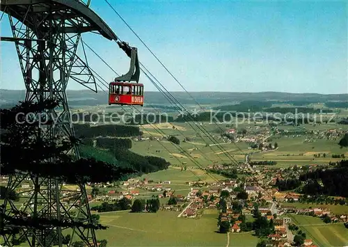 AK / Ansichtskarte Seilbahn Hochfelln Bergen  Kat. Bahnen