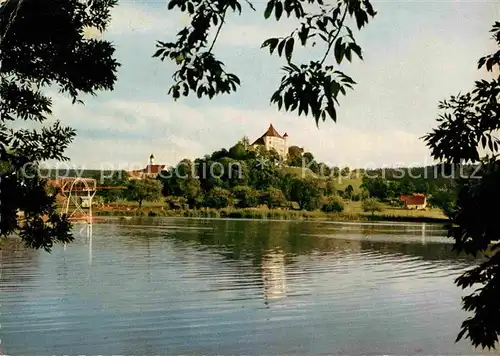 AK / Ansichtskarte Groenenbach Bad Schloss am See Kat. Bad Groenenbach