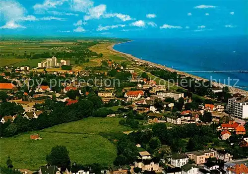 AK / Ansichtskarte Dahme Ostseebad Fliegeraufnahme Kat. Dahme