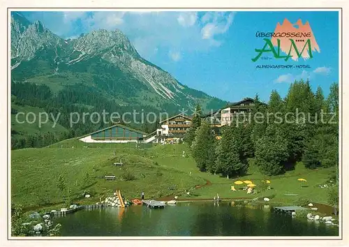 AK / Ansichtskarte Dienten Hochkoenig Alpengasthof Hotel uebergossene Alm Kat. Dienten am Hochkoenig