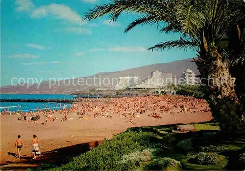 AK / Ansichtskarte Playa de las Americas Strandpartie Hotels Kat. Arona Tenerife Islas Canarias