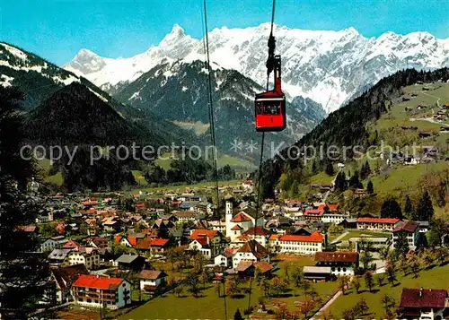 AK / Ansichtskarte Seilbahn Montafoner Hochjochbahn Schruns Zimba Vandanser Steinwand  Kat. Bahnen