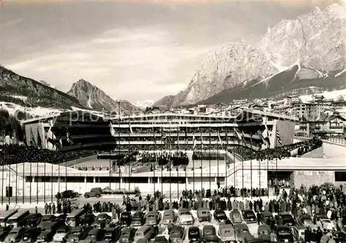 AK / Ansichtskarte Stadion Stadio Olimpico del Ghiaccio Cortina Kat. Sport