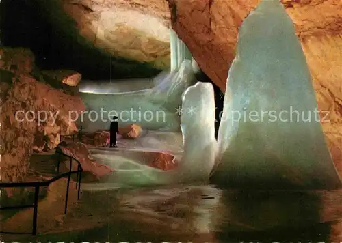 AK / Ansichtskarte Hoehlen Caves Grottes Dachstein Riesenhoehle Parzivaldom  Kat. Berge