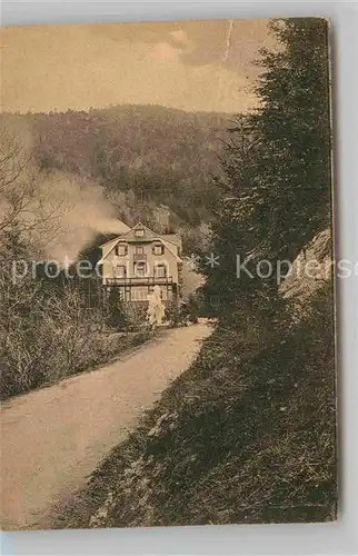 AK / Ansichtskarte Gertelbach Restaurant Kurhaus Kat. Buehlertal