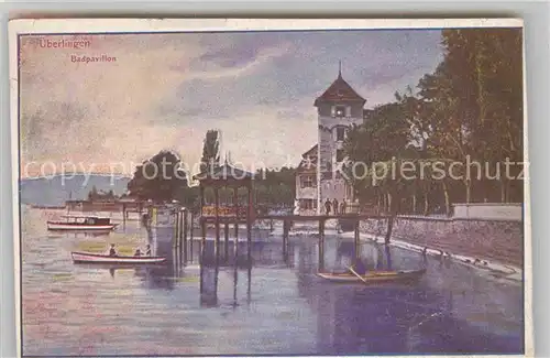 AK / Ansichtskarte ueberlingen Bodensee Badpavillon Kat. ueberlingen