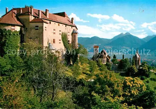 AK / Ansichtskarte Schenna Meran Schloss Dorfkirche Mausoleum Alpen Kat. Italien