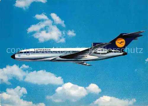 AK / Ansichtskarte Lufthansa Boeing 727 Europa Jet Kat. Flug