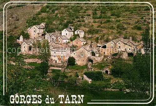 AK / Ansichtskarte Gorges du Tarn Le hameau de Hauterive sur les berges du Tarn Kat. Le Rozier