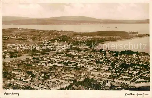 AK / Ansichtskarte Konstanz Bodensee Fliegeraufnahme Kat. Konstanz