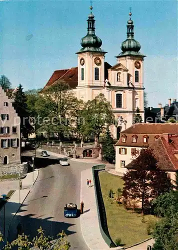 AK / Ansichtskarte Donaueschingen Partie bei der Stadtkirche Kat. Donaueschingen