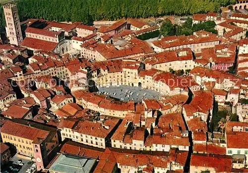 AK / Ansichtskarte Lucca Anfiteatro Romano Amphitheater Fliegeraufnahme Kat. Lucca