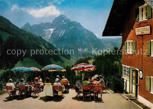 AK / Ansichtskarte Baad Mittelberg Kleinwalsertal Starzelhaus Kat. Mittelberg