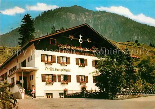 AK / Ansichtskarte Oberstdorf Christliches Freizeit  und Bibelheim Kat. Oberstdorf