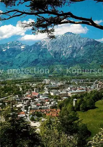 AK / Ansichtskarte Bad Reichenhall mit Zwiesel und Hochstaufen Kat. Bad Reichenhall