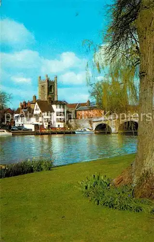 AK / Ansichtskarte Henley on Thames Blossom Time Kat. Grossbritannien