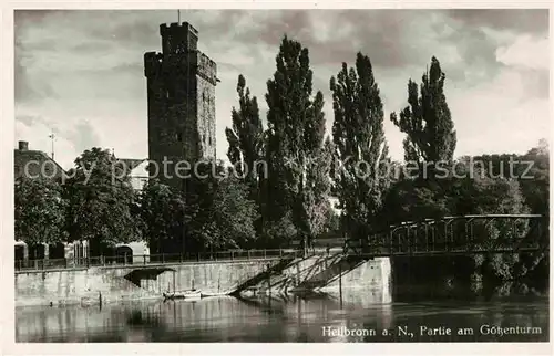 AK / Ansichtskarte Heilbronn Neckar Goetzenturm Kat. Heilbronn