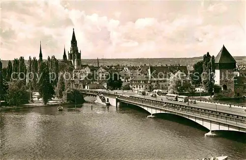 AK / Ansichtskarte Konstanz Bodensee Rheinbruecke Kat. Konstanz