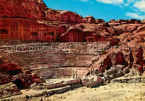 AK / Ansichtskarte Petra Jordanien Amphitheatre