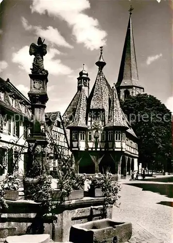 AK / Ansichtskarte Michelstadt Marktplatz Rathaus  Kat. Michelstadt