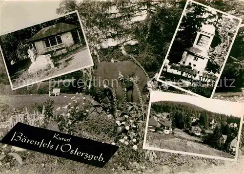 AK / Ansichtskarte Baerenfels Erzgebirge  Kat. Altenberg