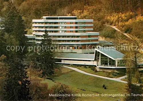 AK / Ansichtskarte Schlangenbad Taunus Medizinische Klinik Roemerbad Kat. Schlangenbad