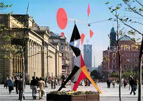 AK / Ansichtskarte Stuttgart Calder Plastik am Schlossplatz Kat. Stuttgart