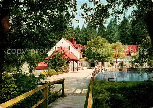 AK / Ansichtskarte Leopoldstal Lippe Waldhotel Silbermuehle Kat. Horn Bad Meinberg