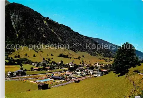 AK / Ansichtskarte Fusch Grossglocknerstrasse Panorama Schwimmbad Kat. Fusch an der Grossglocknerstrasse