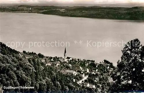 AK / Ansichtskarte Sipplingen Bodensee Kirche See