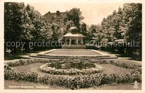 AK / Ansichtskarte Radolfzell Bodensee Stadtgarten Pavillon  Kat. Radolfzell am Bodensee