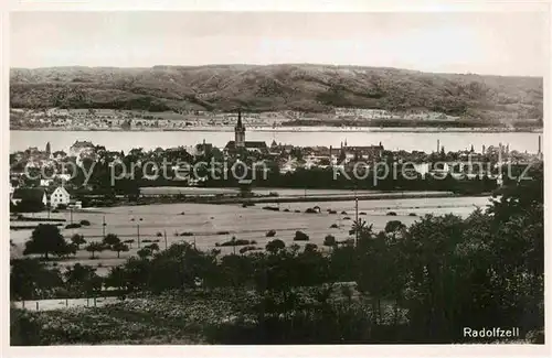 AK / Ansichtskarte Radolfzell Bodensee Panorama See Muenster Kat. Radolfzell am Bodensee