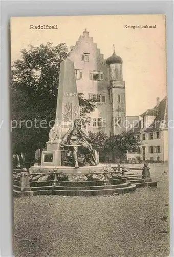 AK / Ansichtskarte Radolfzell Bodensee Kriegerdenkmal Kat. Radolfzell am Bodensee