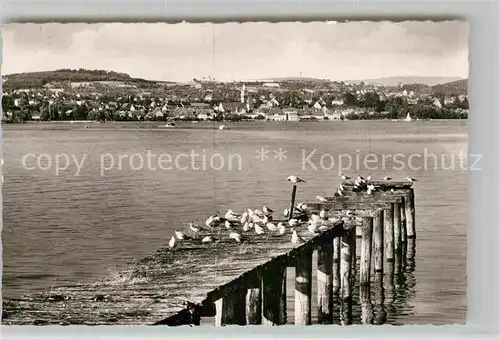 AK / Ansichtskarte ueberlingen Bodensee Panorama Kat. ueberlingen