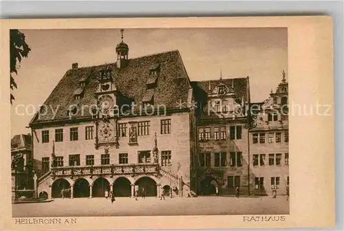 AK / Ansichtskarte Heilbronn Neckar Rathaus Kat. Heilbronn