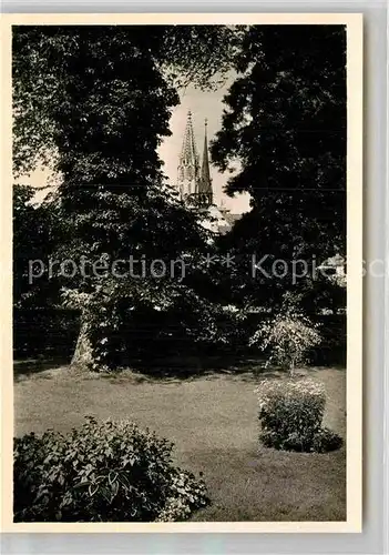 AK / Ansichtskarte Konstanz Bodensee Dans le parc Kat. Konstanz