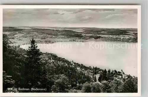 AK / Ansichtskarte Bodman Bodensee Fliegeraufnahme