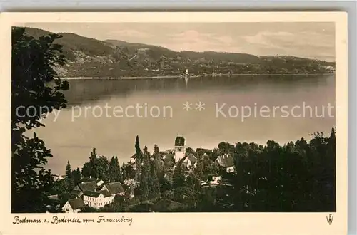 AK / Ansichtskarte Bodman Bodensee Frauenberg