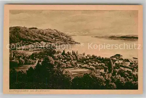 AK / Ansichtskarte Ludwigshafen Bodensee Panorama Kat. Bodman Ludwigshafen