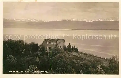 AK / Ansichtskarte Meersburg Bodensee Fuerstenhaeusl Kat. Meersburg