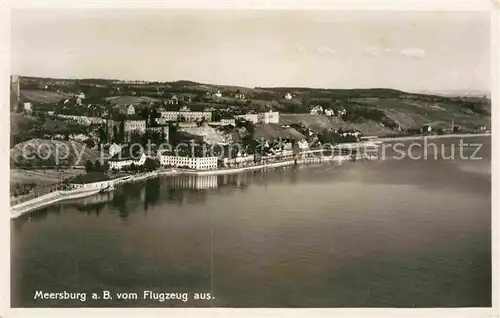 AK / Ansichtskarte Meersburg Bodensee Fliegeraufnahme Panorama Kat. Meersburg