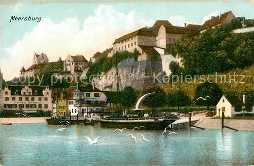 AK / Ansichtskarte Meersburg Bodensee Schloss Kat. Meersburg