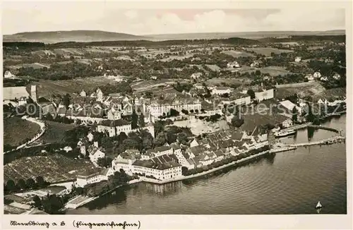 AK / Ansichtskarte Meersburg Bodensee Fliegeraufnahme Kat. Meersburg