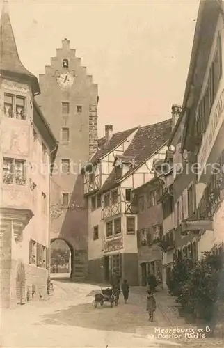 AK / Ansichtskarte Meersburg Bodensee Obertor Kat. Meersburg