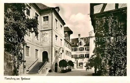 AK / Ansichtskarte Meersburg Bodensee Krankenhaus  Kat. Meersburg