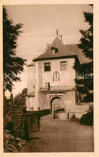 AK / Ansichtskarte Meersburg Bodensee Schlosseingang Kat. Meersburg