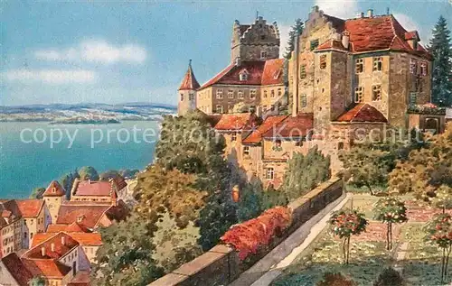 AK / Ansichtskarte Meersburg Bodensee Schloss Kat. Meersburg