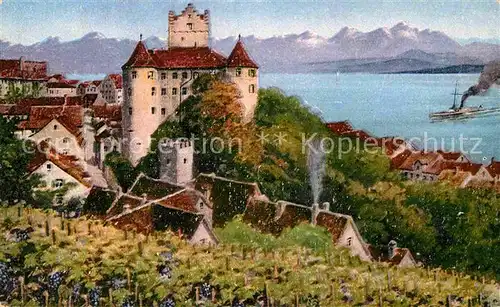 AK / Ansichtskarte Meersburg Bodensee Schloss Kat. Meersburg